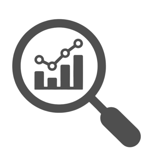 Detailed text analysis icon - character and word level detection